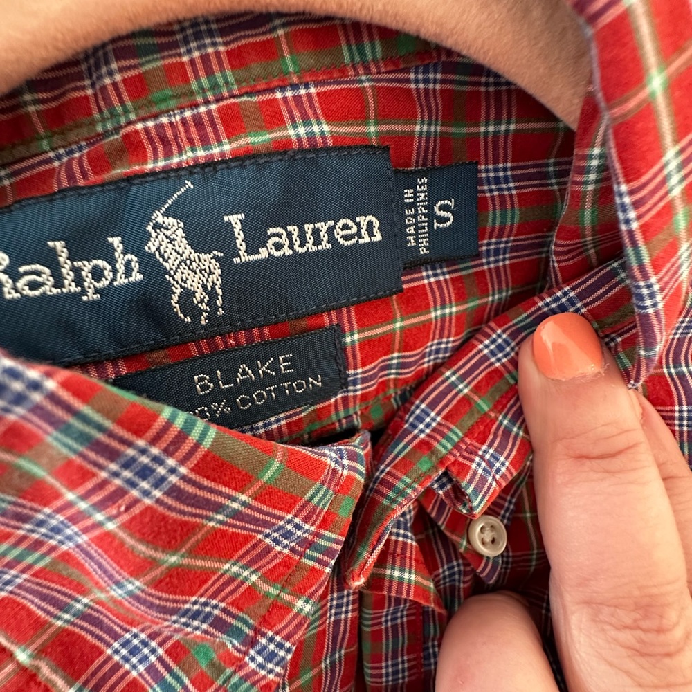 Short sleeve Ralph Lauren button down. - Picture 4 of 4